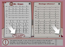 Help - the Electrocardiogram Game